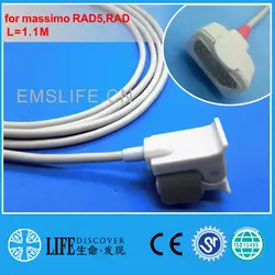 Короткий кабель детский и педиатрический клип spo2 сенсор для massimo RAD5, RAD8