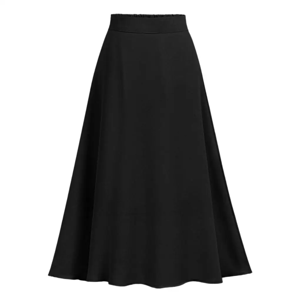 

Women Fashion High Split Ruffles Maxi Skirt Ladies Beach Skirt #3E18