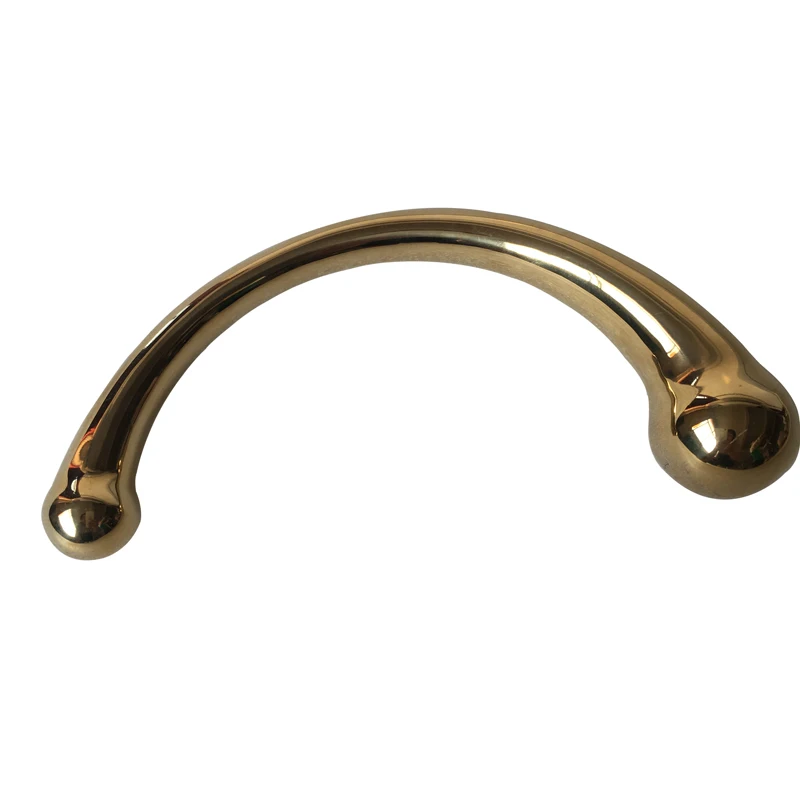 New Gold Color Stainless Steel Anal Dildos Metal Penis Butt Plug Prostate Massager G-Spot Stimulation Sex Products For Women Men | Красота и