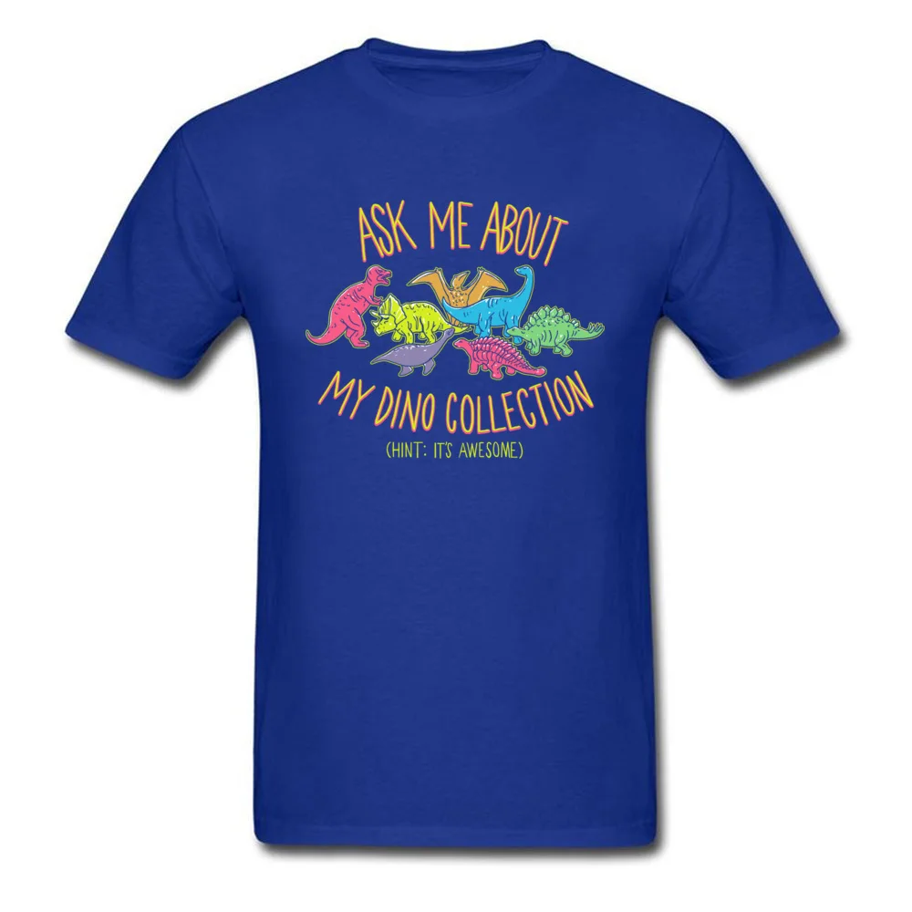 Normal dino collection 5493 Men T Shirt Newest Autumn Short Sleeve Crewneck 100% Cotton Tops & Tees Normal Tee-Shirt dino collection 5493 blue