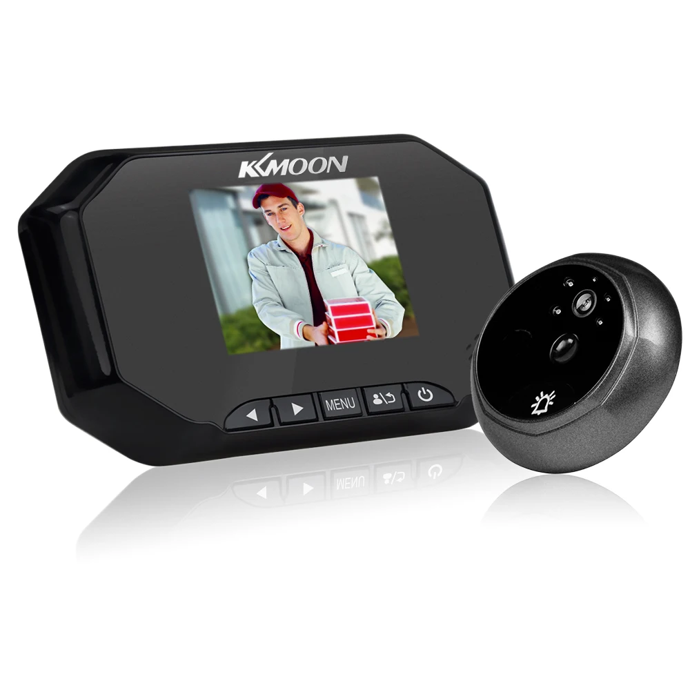 3-дюймовый ЖК-дисплей 720P цифровой дверной глазок 160 градусов PIR дверной глазок дверной звонок ИК Камера Обнаружение движения видео Запись
