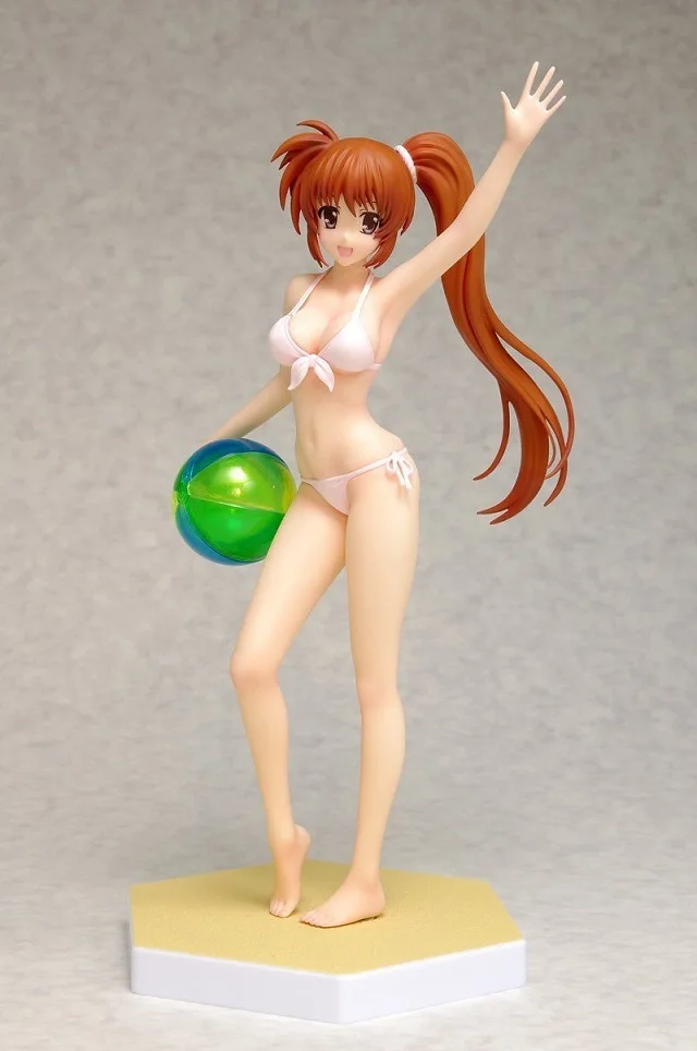 Новые Горячие 16 см Магические Девушка Лирический Nanoha Takamachi giocattoli фигурку