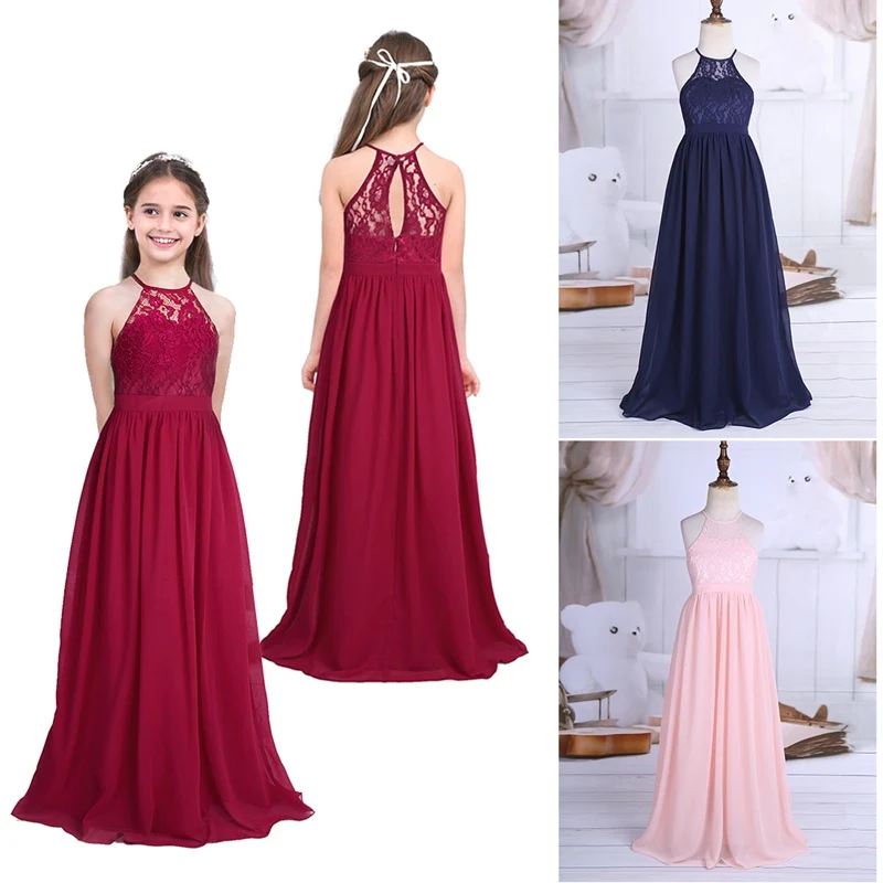 baby dresses FEESHOW Summer Girls Dress Children's Clothing Party Princess Baby Kids Girls Clothing Wedding Dresses Prom Dress Teen Costume baby girl skirt apparel