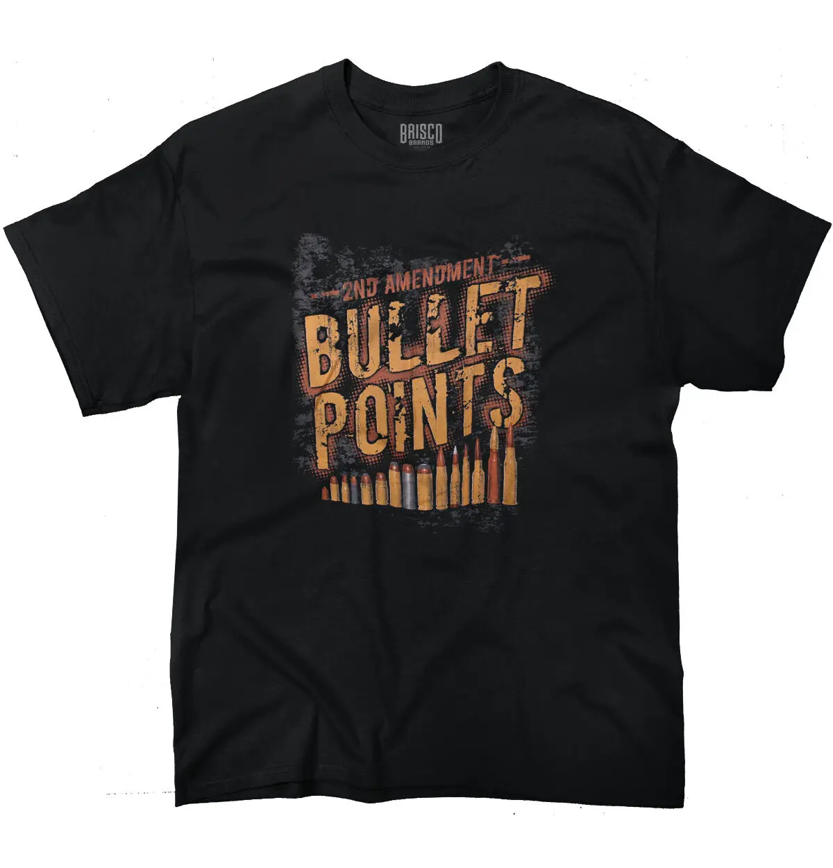 Забавная футболка Bullet Points | саркастическая идея подарка 2nd Amendment t Shirt Повседневная футболка с коротким рукавом 2019 модная футболка