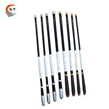 

Ultra-light Carbon Fiber Rod Hard Fishing Portable Telescopic Stream Rod Fishing 3.6M,4.5M,5.4M,6.3M,7.2M Fishing Rod Two Handle