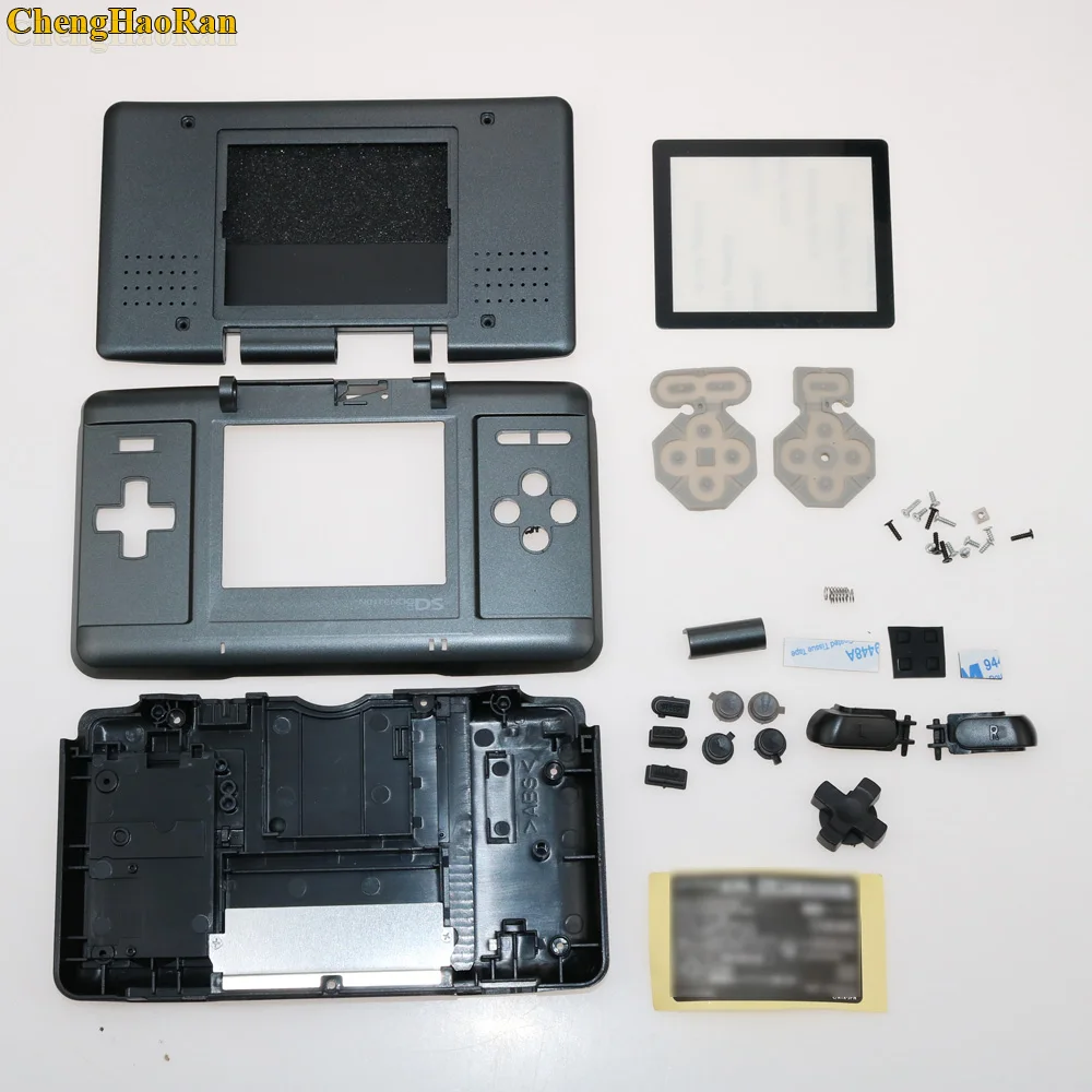 ChengHaoRan 7 цветов 1x дополнительная замена корпуса чехол Полный Набор для nintendo DS для NDS игра ремонт консоли Запчасти