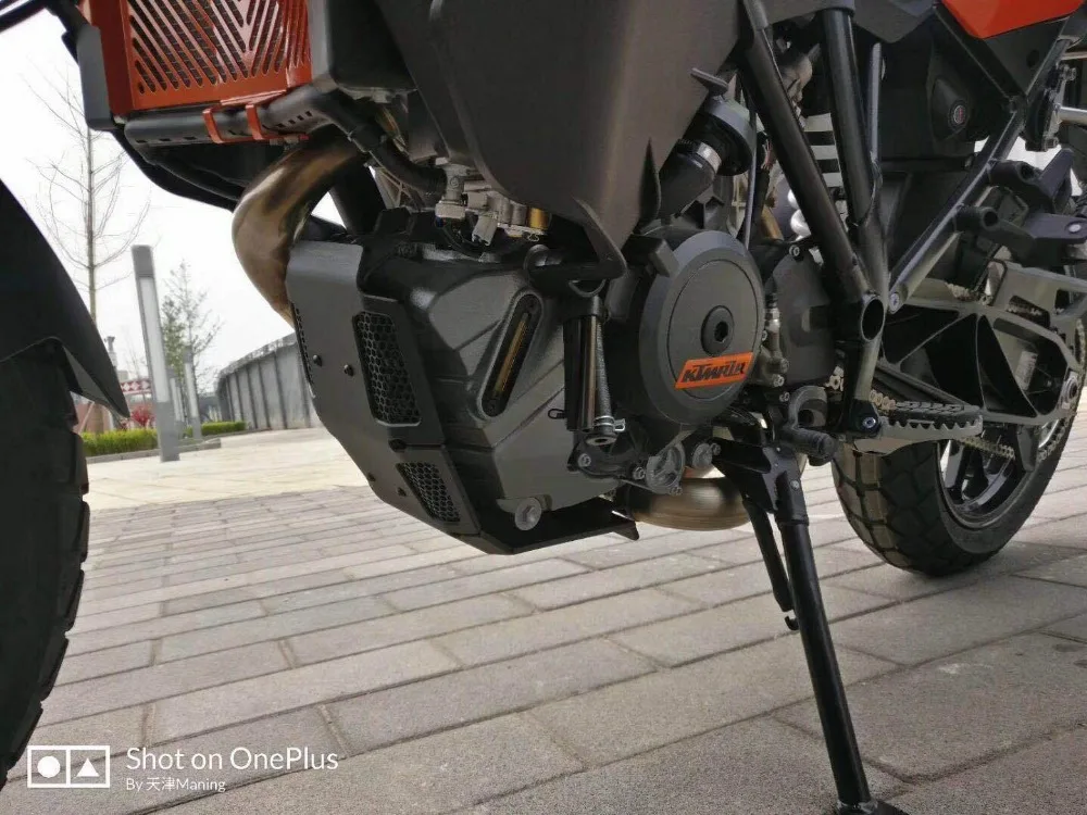 Мотоциклетная алюминиевая защита двигателя Glide Skid Bash Plate протектор для KTM 1050 1090 1290 Super ADV Adventure R