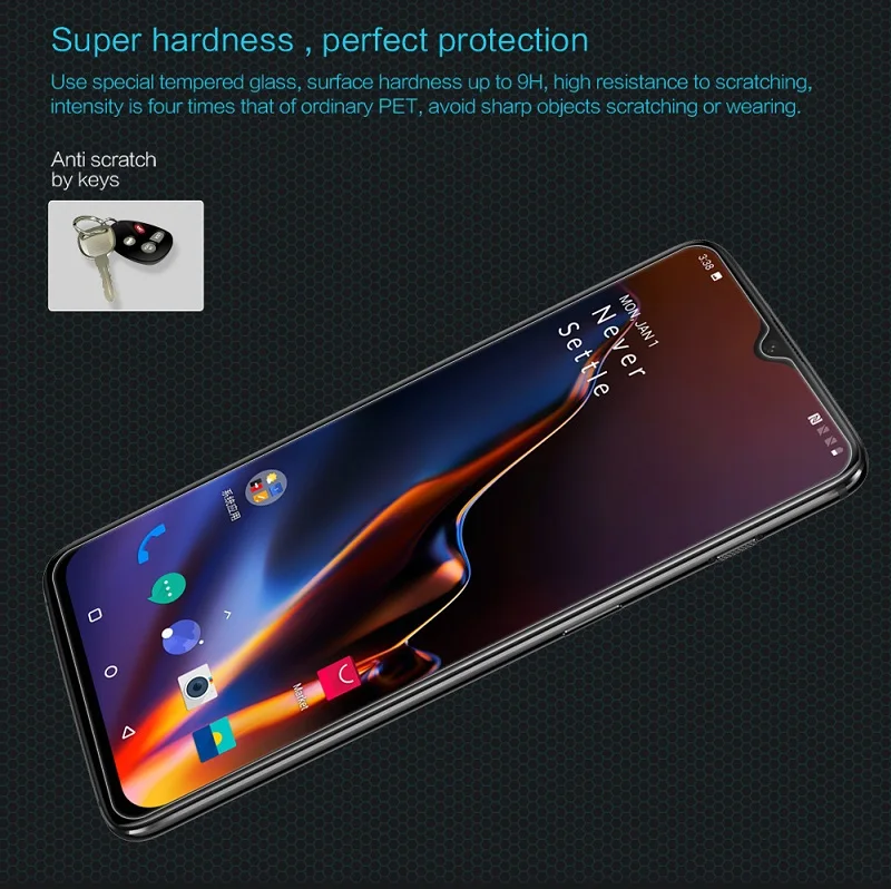 Защитное стекло для экрана oneplus 7 oneplus 7t 6,41 ''NILLKIN Amazing H/H+ PRO/XD+ 9H oneplus 7 Закаленное стекло протектор oneplus 6T