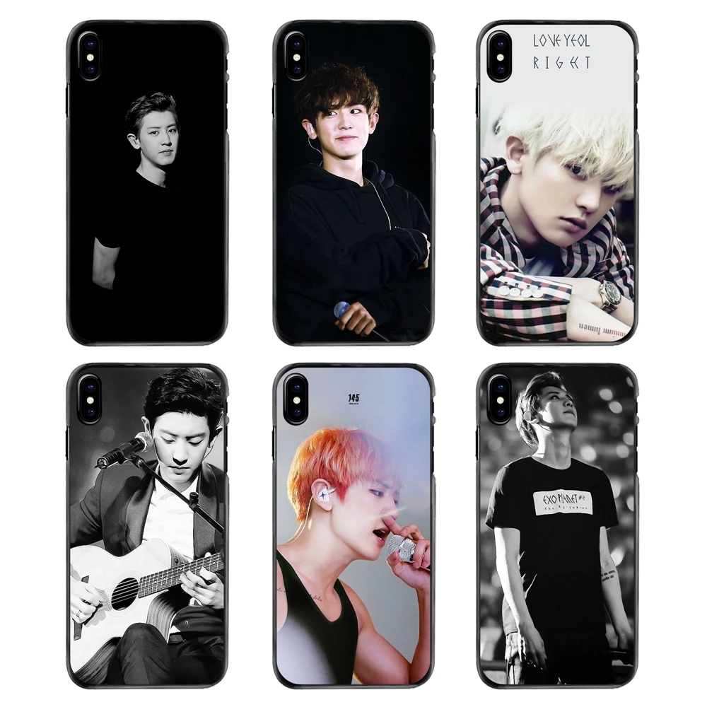 Парк Chanyeol EXO принт со звездой для Samsung Galaxy A3 A5 A7 A8 J1 J2 J3 J5 J7 Prime 2015 2016 2017 аксессуары