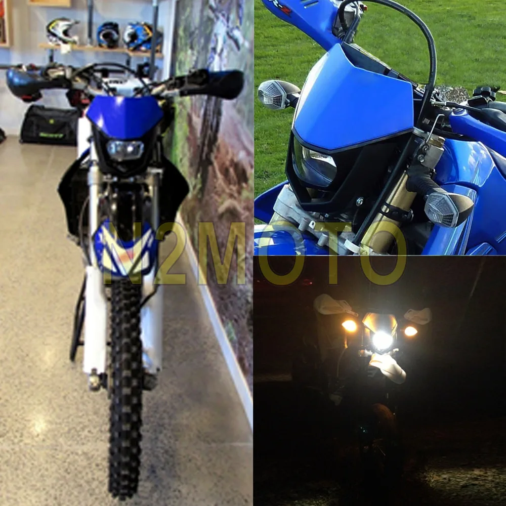 Motorcycles Dirt Bike Dual Sport Enduro Motocross Headlight Fairing for