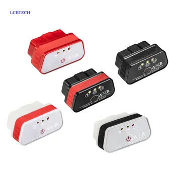 

Latest KW903 ELM327 WiFi ODBII Car Code Reading Diagnostics Scan Adapter Diagnostics Car Abnormal App for iPhone Android PC