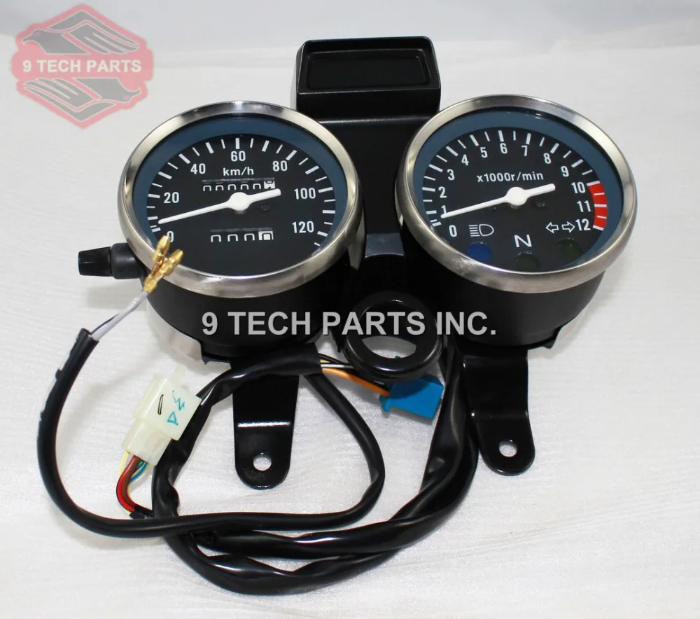 High Quality GN 125 GN125 Speedometer & Tachometer Complete Clocks