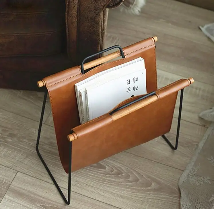 Office Decorative Magazine Newspaper Rack Metal Floor Data Storage Holder For Bedroom Study Living Room Magazine Holder Stand