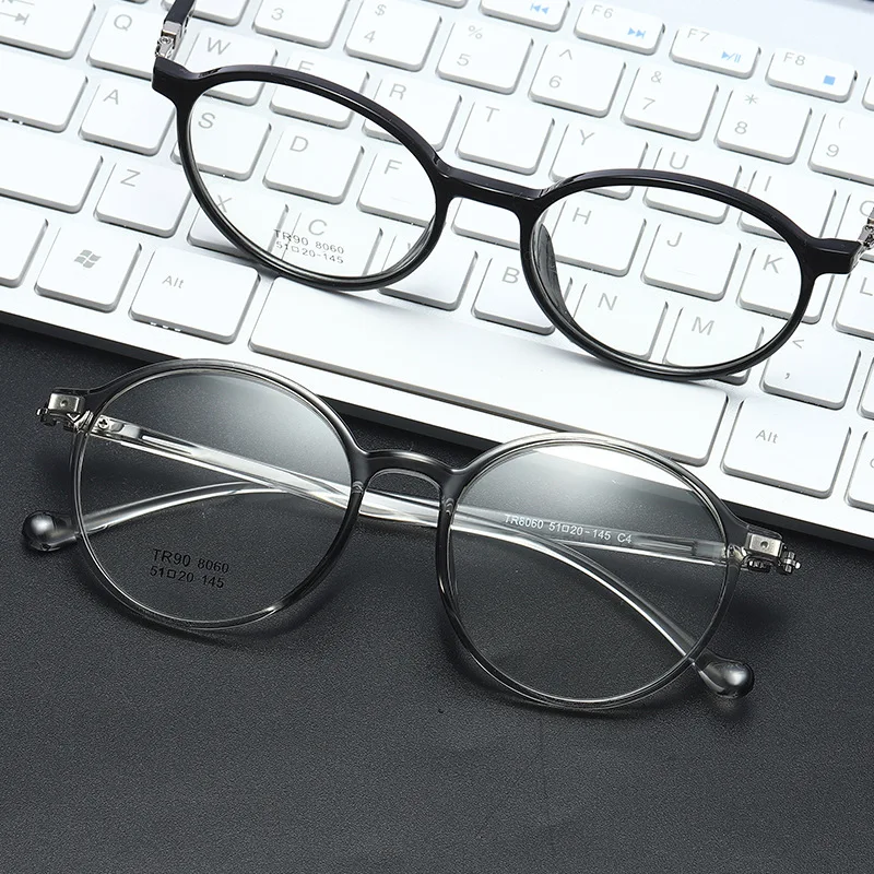 

iboode TR90 High Quality Round Glasses Frame Men Women Vintage Eyeglasses Myopia Optical Frames Spectacles Retro Eyewear Unisex