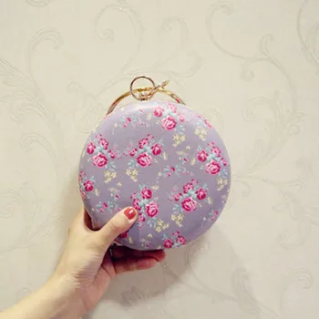 

Women's Flower Clutches Evening Bags Handbags Wedding Clutch Purse Minaudiere bolsos mujer de marca famosa 2019