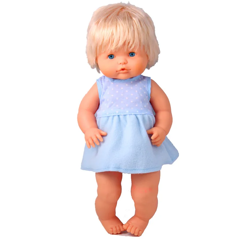 Одежда для кукол, размер 41 см, Nenuco Doll Nenuco Ropa y su Hermanita, модное платье феи, платье в горошек для 16 дюймов, Nenucos