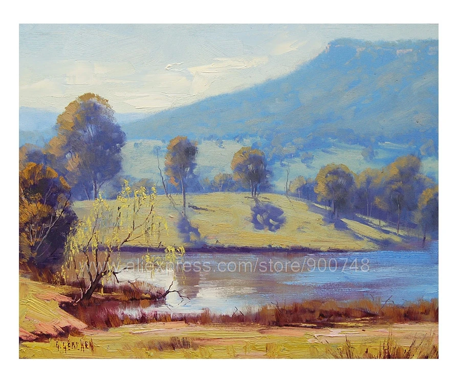 Buy Blue Mountains Valley Landscape Painting Fine Art