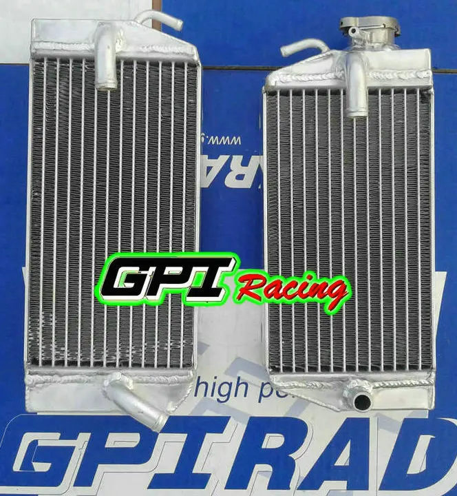 GPI алюминиевый радиатор для Honda CRF450R CRF 450R CRF450 02 03 04 2002 2003 2004 | Автомобили и мотоциклы