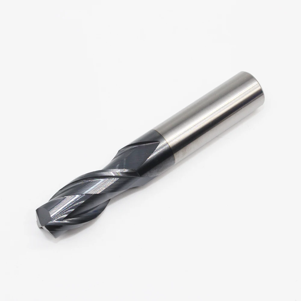 1 шт. HRC50 12 мм твердосплавные Endmill D12X30LXD12X75L 2 Флейта Стандартный Длина дисковую долбежные профилирования лицо мельница