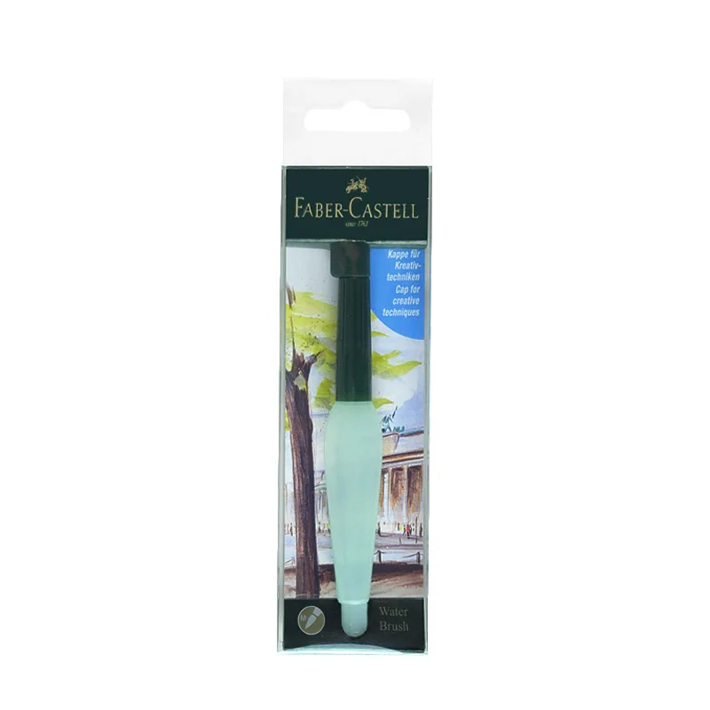 Faber Castell мульти-функциональный душ ручка водяная кисть Акварельная кисть водорастворимый цветной грифель Твердые акварельные кисти