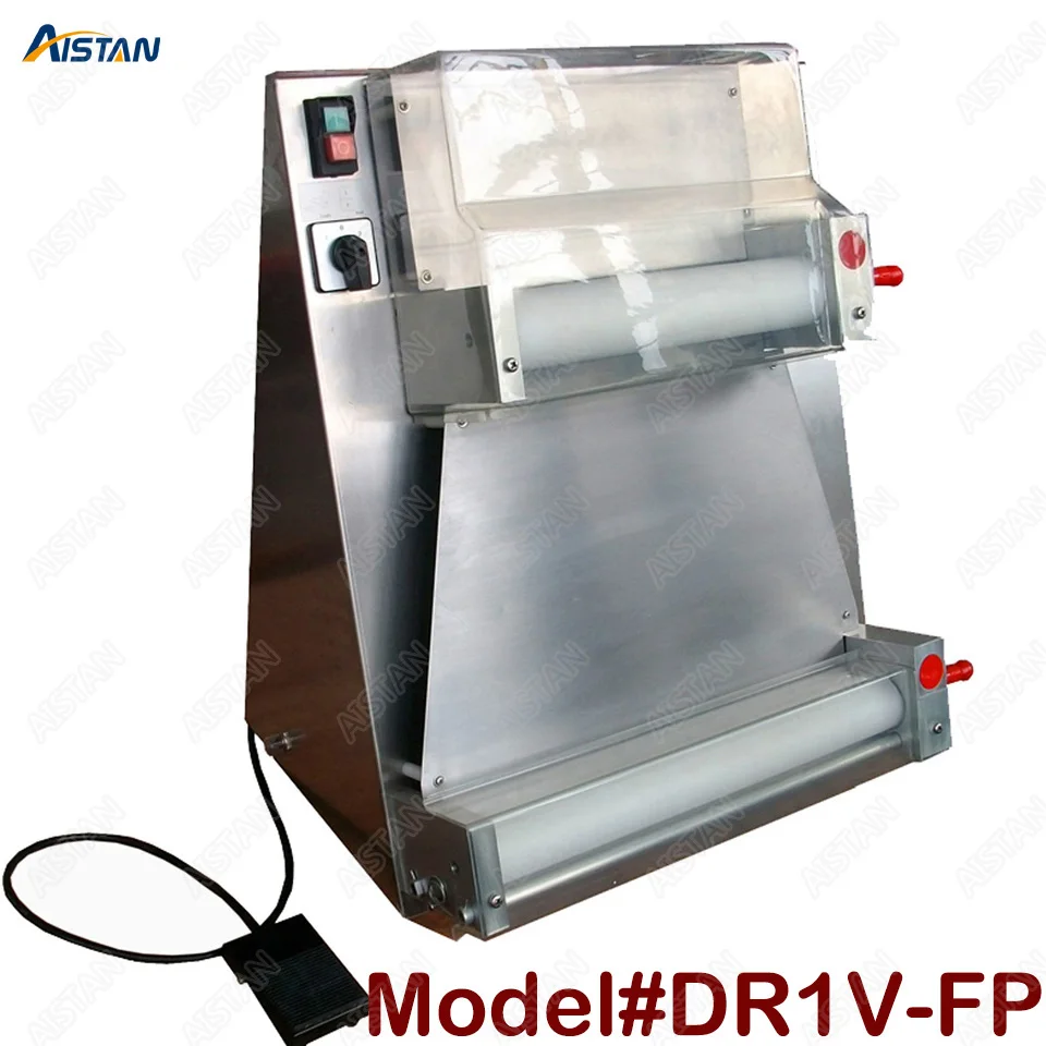 DR1V/DR1V-FP electric counter top stainless steel pizza dough roller machine pizza making machine dough sheeter