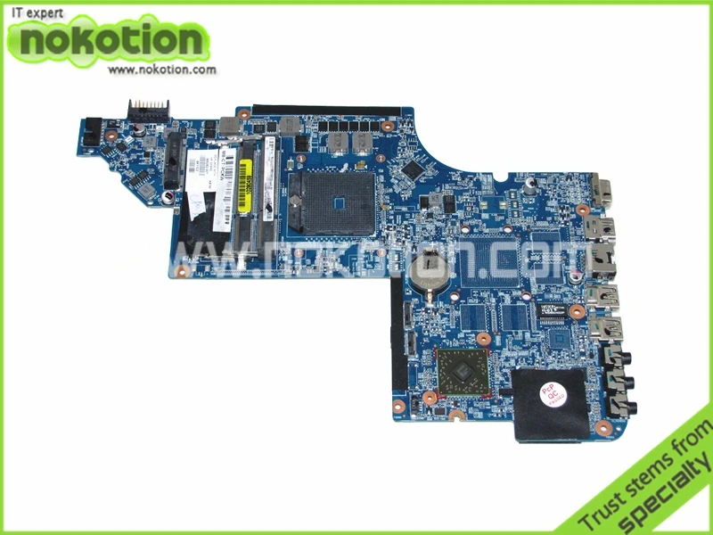 665282 001 for Hp Pavilion dv6 6000 laptop font b motherboard b font amd socket fs1