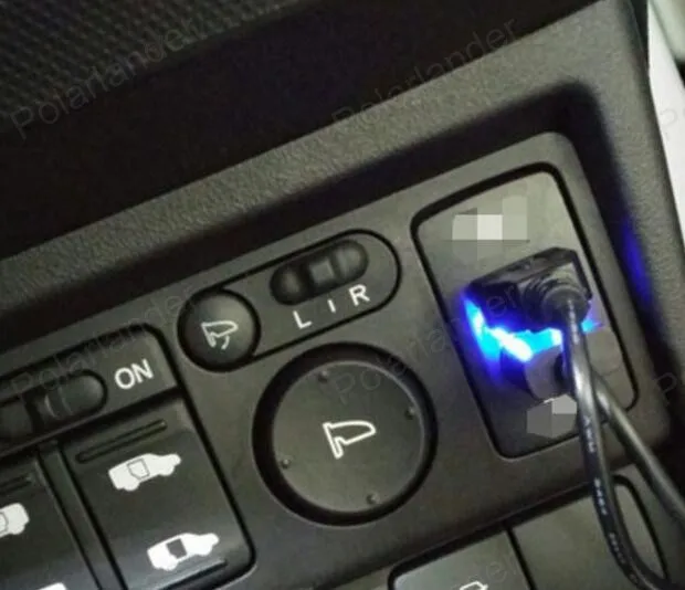 5V 2.1A автомобильное зарядное устройство аудио вход USB интерфейс разъем для Mitsubishi Lancer Outlander Pajero ASX