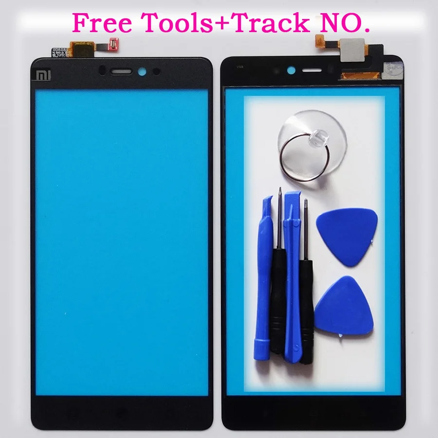 Black Color Original For Xiaomi 4c Mi4c M4c Touch Panel Glass With Sensor Repair Touch Screen