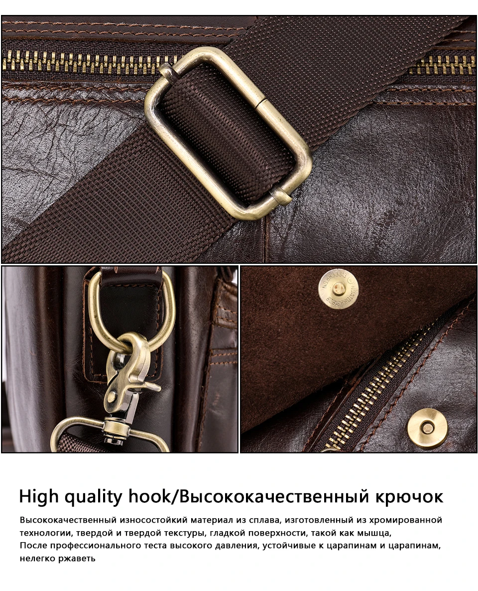 Messenger Bag Men's Genuine Leather Casual Crossbody Bags for Men Shoulder Bag Men Bags Business Leather Man Handbags 8508 (19)