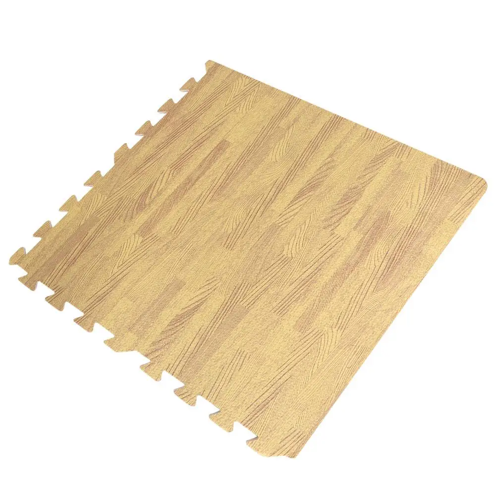 

16 Pcs Light Grain Soft Floor EVA Foam Stitching Tracking Baby Floor Play Mat Bedroom Dorms Light grain