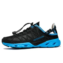 Спортивная обувь для отдыха на открытом воздухе; дышащая обувь без шнуровки; Мужская обувь из сетчатого материала для рыбалки; обувь для плавания; пляжная обувь; крутая летняя обувь для пеших прогулок и путешествий; женские кроссовки