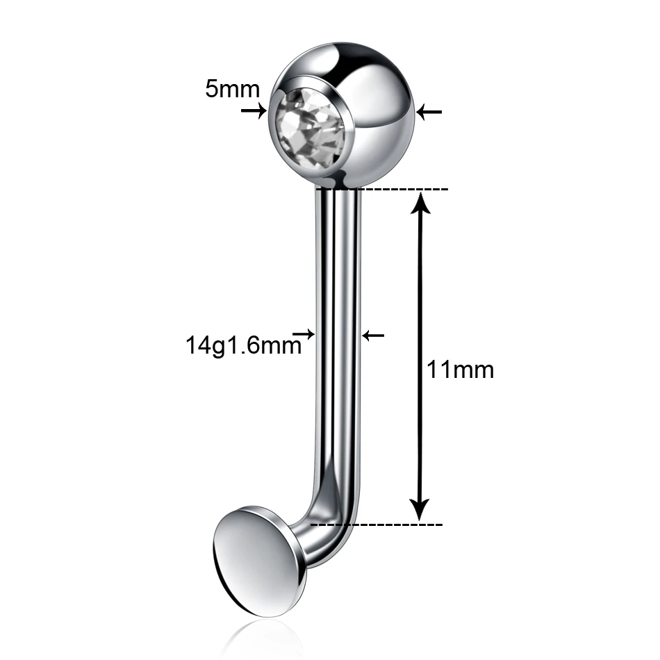 1 шт., титановый камень, Кожный Якорь, топ, пирсинг, сексуальная Вагина, бровь, Лабрет, губы, спираль, пирсинг для уха, хряща, трагус, пирсинг, ювелирные изделия - Окраска металла: Style5