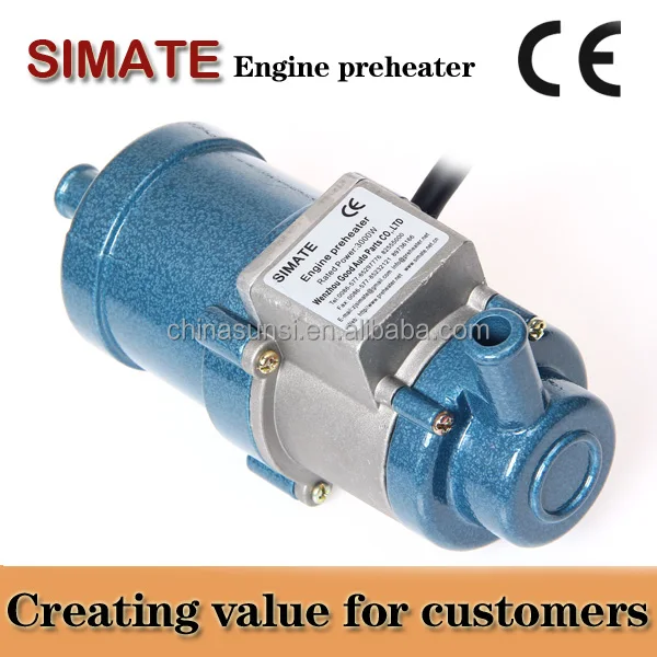 

Halloween Christmas Engine Heater 220V Rapid heating Security Easy to use With the pump 2000W engine block heater car heater
