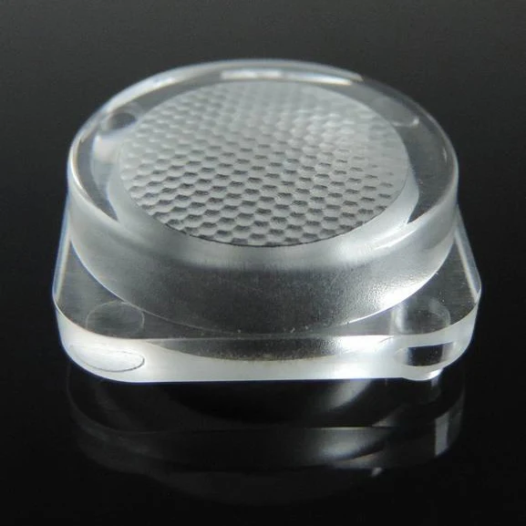 100 pcs,PMMA high power LED lens 90 degree LED, lens size 14.9 x 14