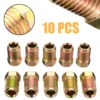 New Arrival 10Pcs/Set 10mm x 1mm Male Short Brake Pipe Screw Nuts For 3/16 Inch Metric Braking Tubes Nuts Bolts ► Photo 1/6