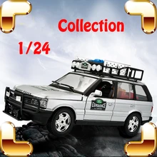 Christmas Gift RR Sports 1 24 Big Metal Model SUV Scale Vehicle Collection Toys Jeep Diecast