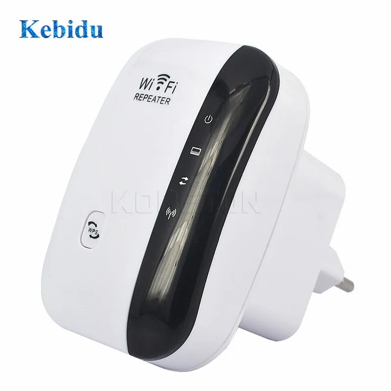 Беспроводной ретранслятор Kebidu Wi Fi роутер 300 Мбит/с 802.11N/B/G усилитель сигнала