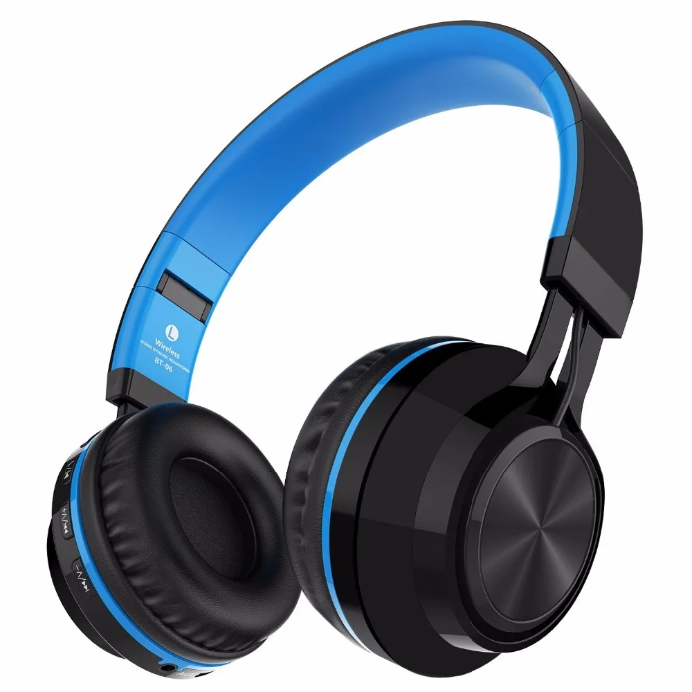 

Picun BT-06 Bluetooth Headphones Stereo Wireless Headset Bluetooth 4.0 support Memory Card FM Radio for Iphone Samsung Xiaomi