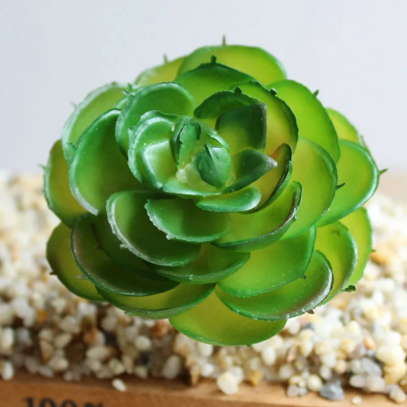 T 1Pcs Artificial Succulent Flowers Creative DIY Design Artificial