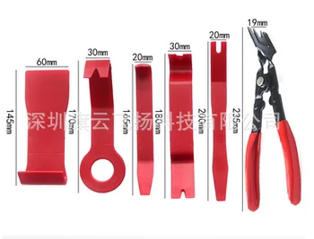 

by DHL 100sets Car Door Panel Fender Engine cover Clips Repair Tools Auot Fastener Removal Tool Installer Clip Plier/ tool
