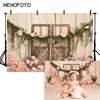 MEHOFOTO Newborn Baby Floral Photography Backdrops Flower Photographic Studio Photo Background Birthday Decorations Prop ► Photo 1/6