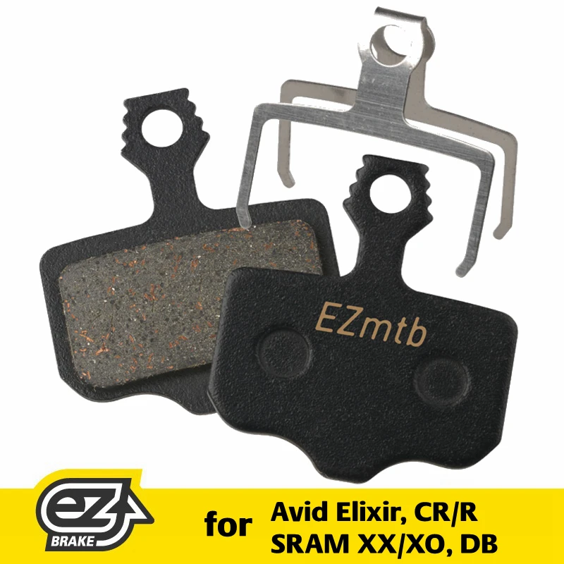 

EZ EZMTB Resin Brake Pads for Avid Elixir 1/3/5, CR/R, SRAM XX/XO, DB 1/3/5