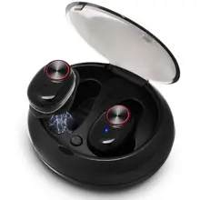 TWS V5 Bluetooth наушники стерео туры Беспроводные наушники с микрофоном и 500 мАч зарядная коробка Bluetooth ухо бутон fone d