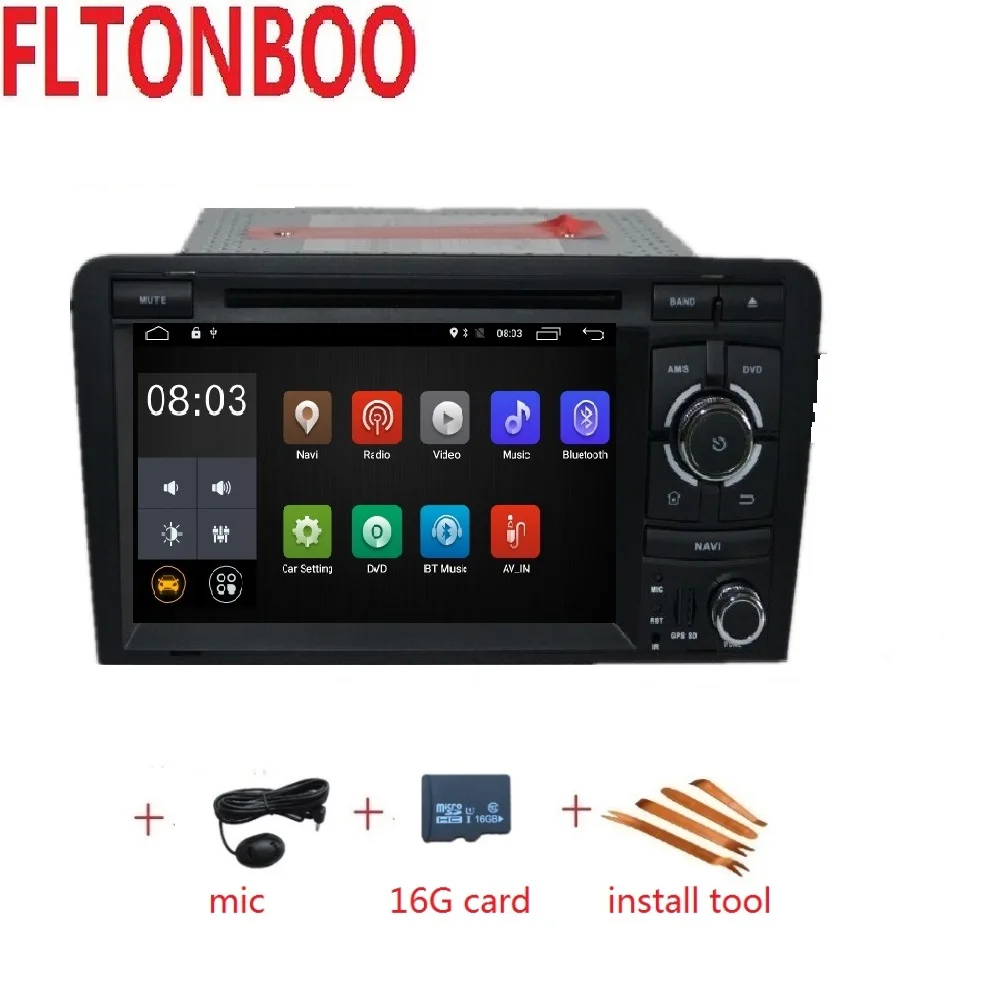 7 &quotандроид 9 для AUDI A3 2 din автомобильный dvd gps навигация Wi-Fi радио bluetooth рулевое