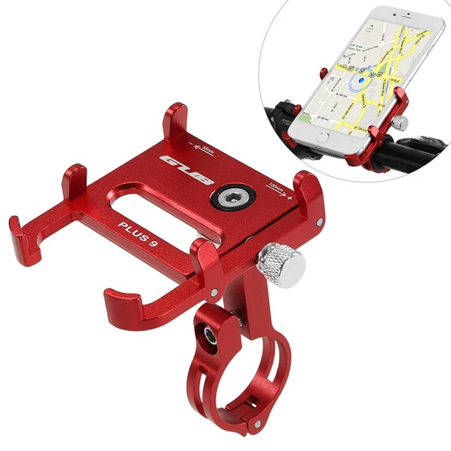 Cheap 2018 New Aluminum Alloy Bicycle Phone Holder 360 Degree Rotatable Bike Phone Stand Support for 3.5-6.2 Inch Mobile Phone / GPS Cheap 2018 New Aluminum Alloy Bicycle Phone Holder 360 Degree Rotatable Bike Phone Stand Support for 3.5-6.2 Inch Mobile Phone / GPS