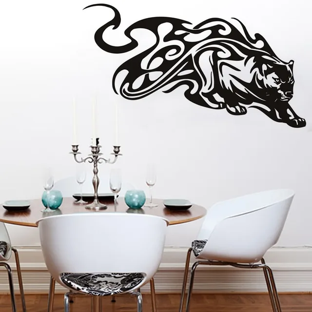 Special Offers DCTOP Hot Sale Removable Vinyl Wall Decal Animal Tribal Panther Wall Stickers Dining Room Home Decoration Special Offers DCTOP Hot Sale Removable Vinyl Wall Decal Animal Tribal Panther Wall Stickers Dining Room Home Decoration