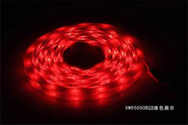 10 компл./лот Новый RGB Светодиодная лента Водонепроницаемый 5 м SMD 5050 300