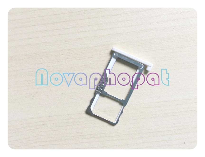 Novaphopat для Meizu M5 держатель лотка SIM-карты Micro SD слот замены адаптера гнезда 10 шт./лот