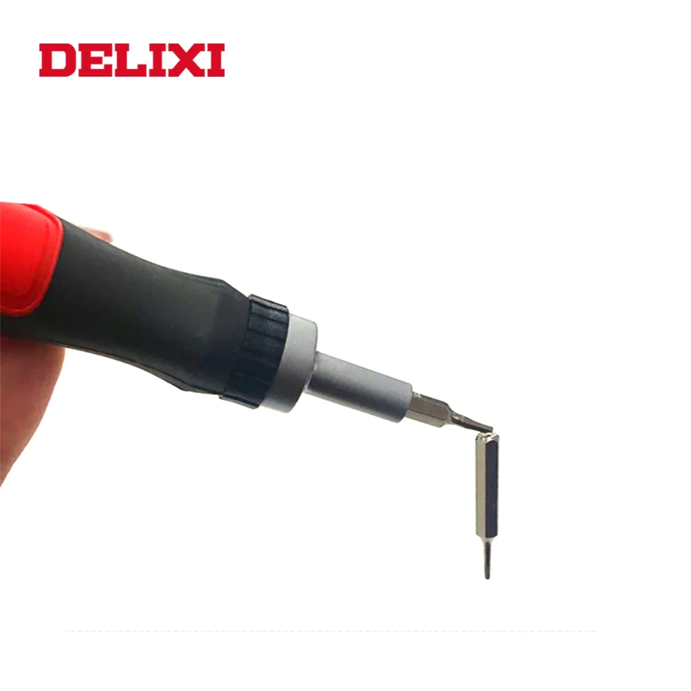 Набор отверток DELIXI 24 в 1 комплект инструментов с магнитным храповым механизмом