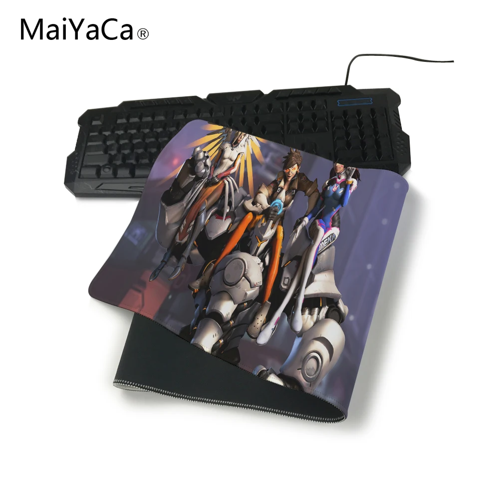 Maiyaca горячей моды большой игровой рейнхардт и D ва DIY Дизайн узор компьютер Мышь игровой коврик Мышь Pad Тетрадь Мышь pad